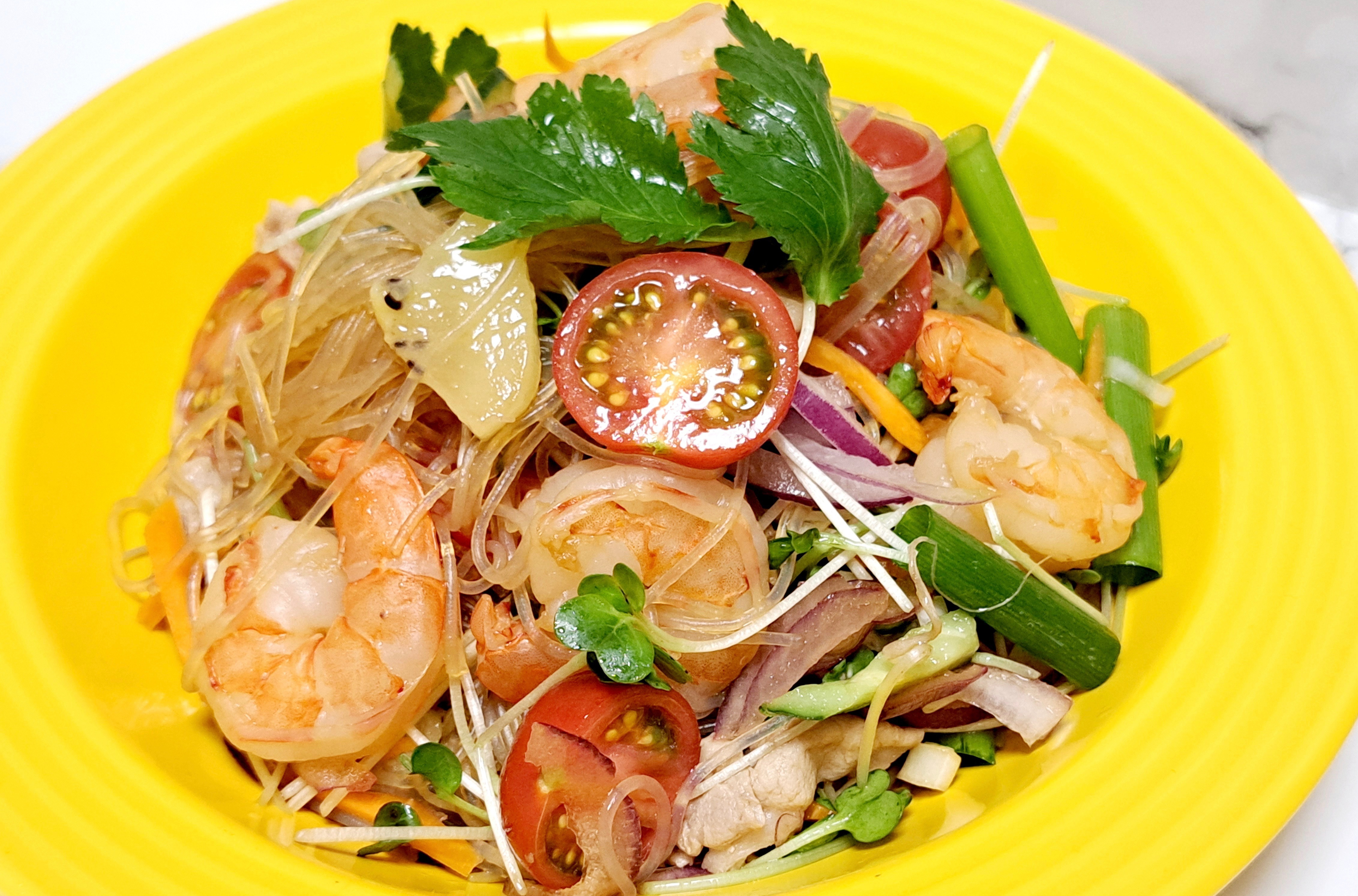 梅雨の間のバランスサラダ