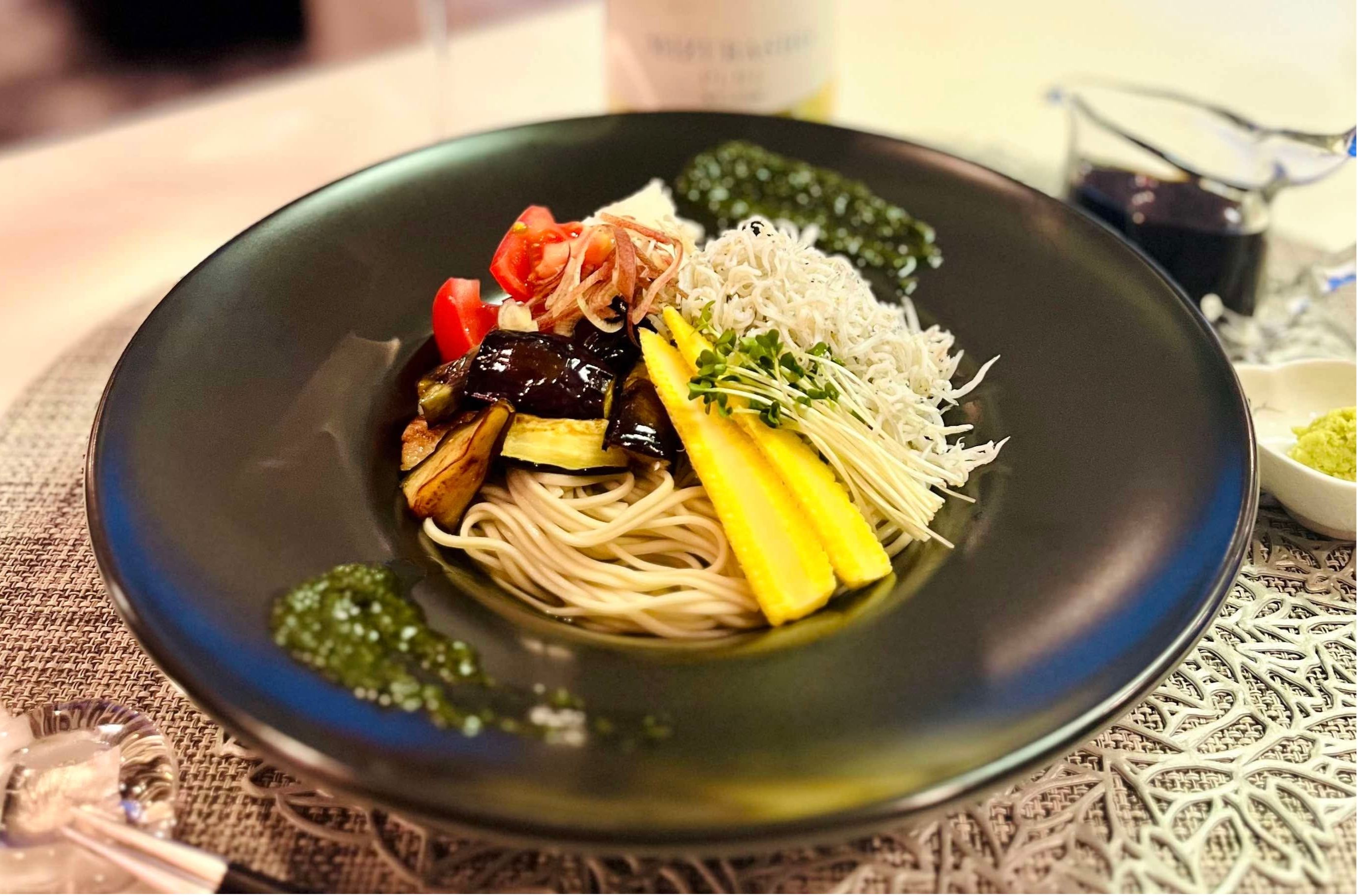 釜揚げしらす蕎麦