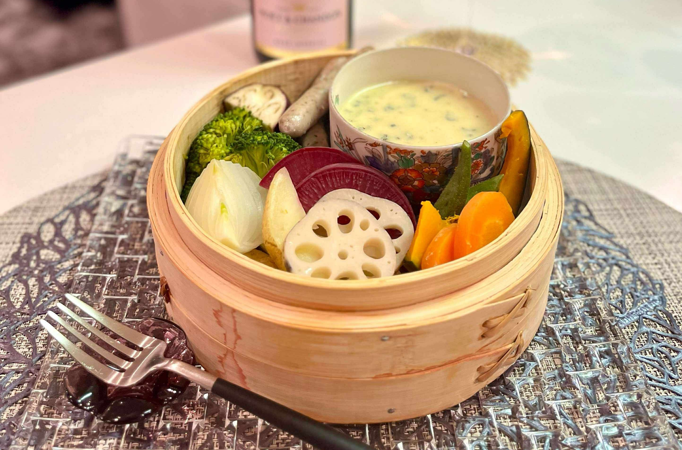 チーズフォンデュ