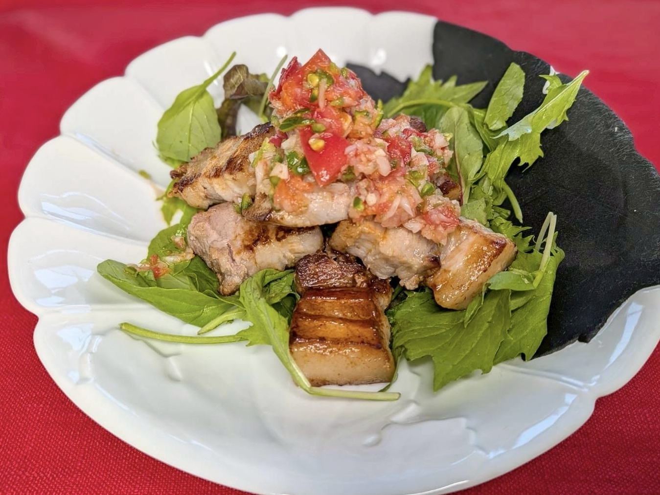 和風タルタルステーキ風